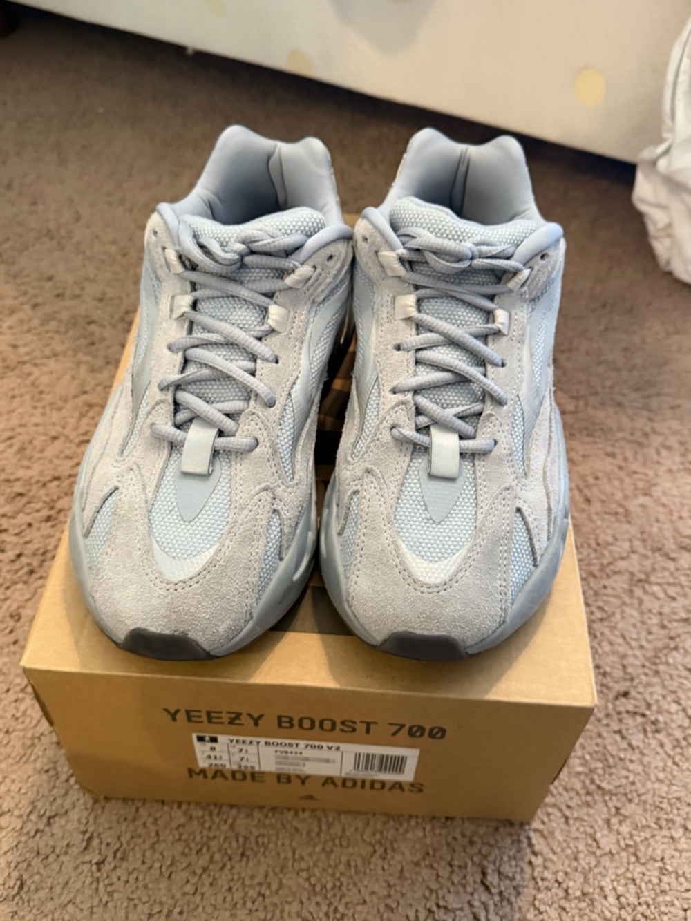 Yeezy Boost 700 Light Blue Sneakers